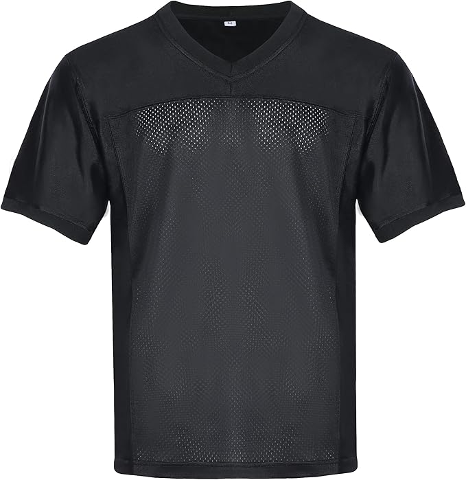 Black Soccer Jersey with a Simple, Clean Design