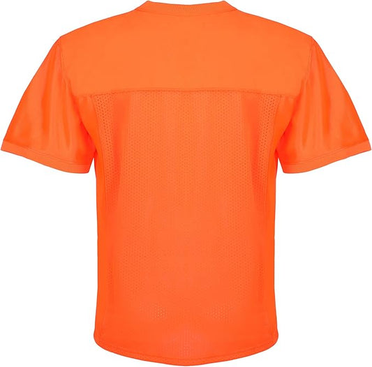 Vibrant Orange Soccer Jersey – Bold Design for True Fans