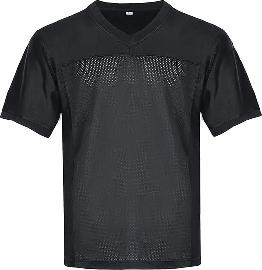 Black Soccer Jersey with a Simple, Clean Design