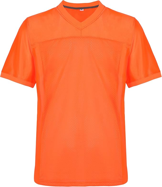 Vibrant Orange Soccer Jersey – Bold Design for True Fans