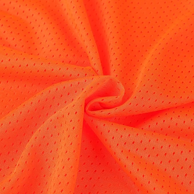 Vibrant Orange Soccer Jersey – Bold Design for True Fans